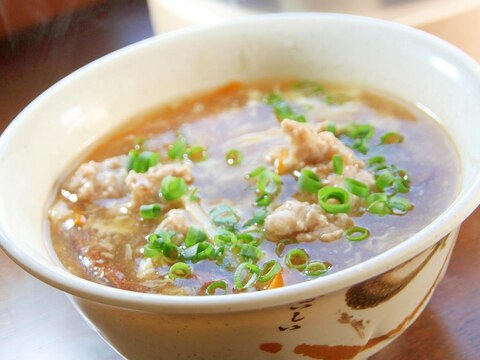 台湾伝統とろみスープ『肉羹湯（ローガンタン）』